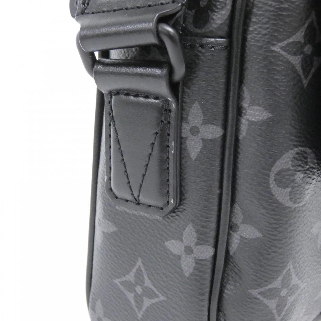 Louis Vuitton Black Coated Canvas Shoulder Bag