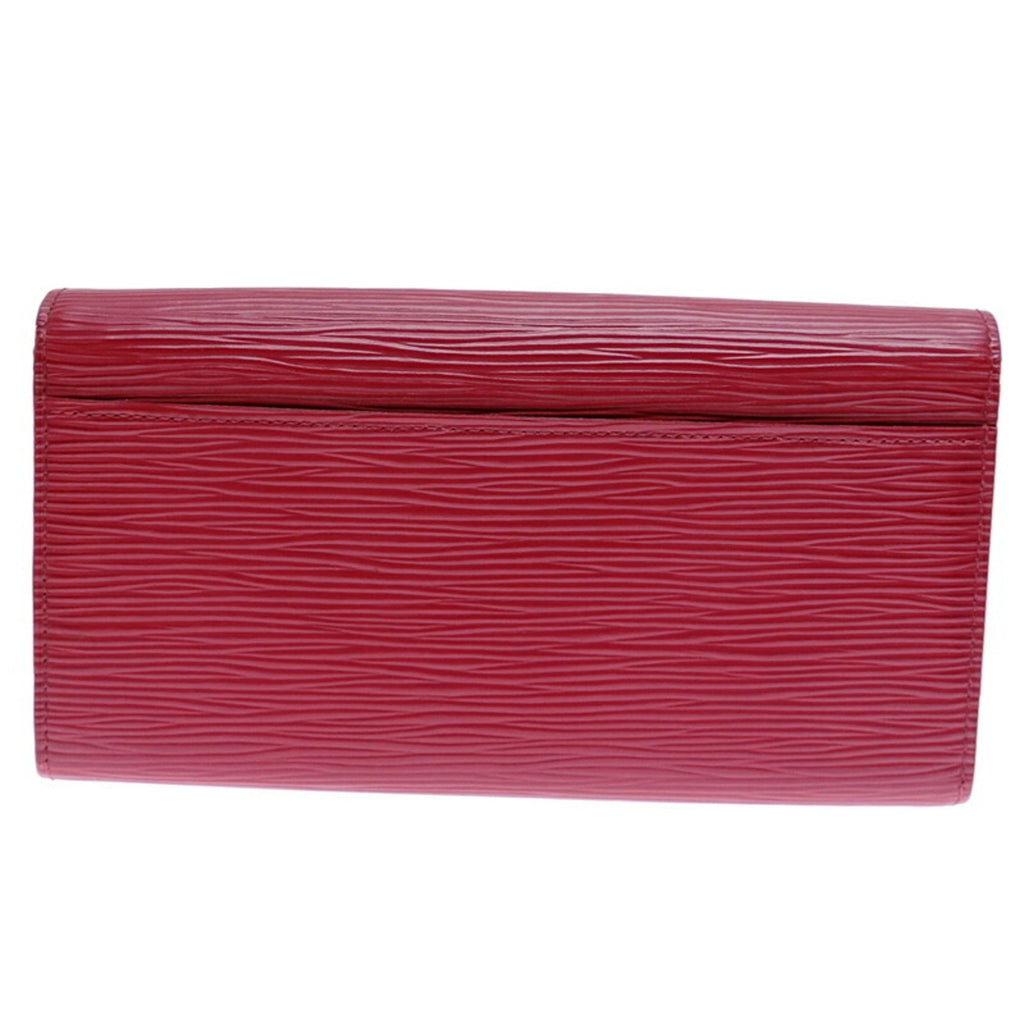 Louis Vuitton Fuchsia Pink Pink Epi Leather Long Wallet