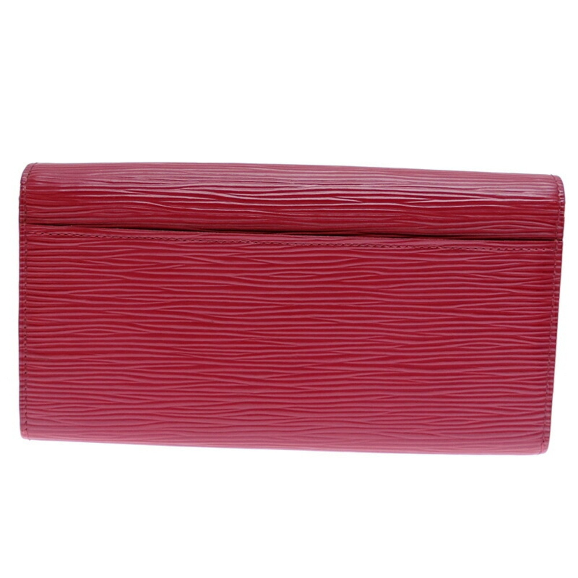 Louis Vuitton Fuchsia Pink Pink Epi Leather Long Wallet