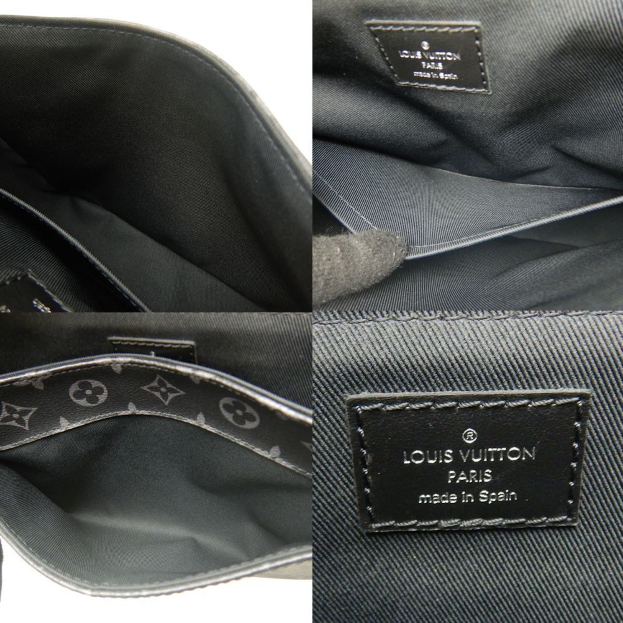 Louis Vuitton Black Monogram Eclipse Noir Monogram Eclipse Shoulder Bag