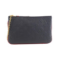 Louis Vuitton Monogram Empreinte Marine Rouge Leather Pochette Shoulder Bag