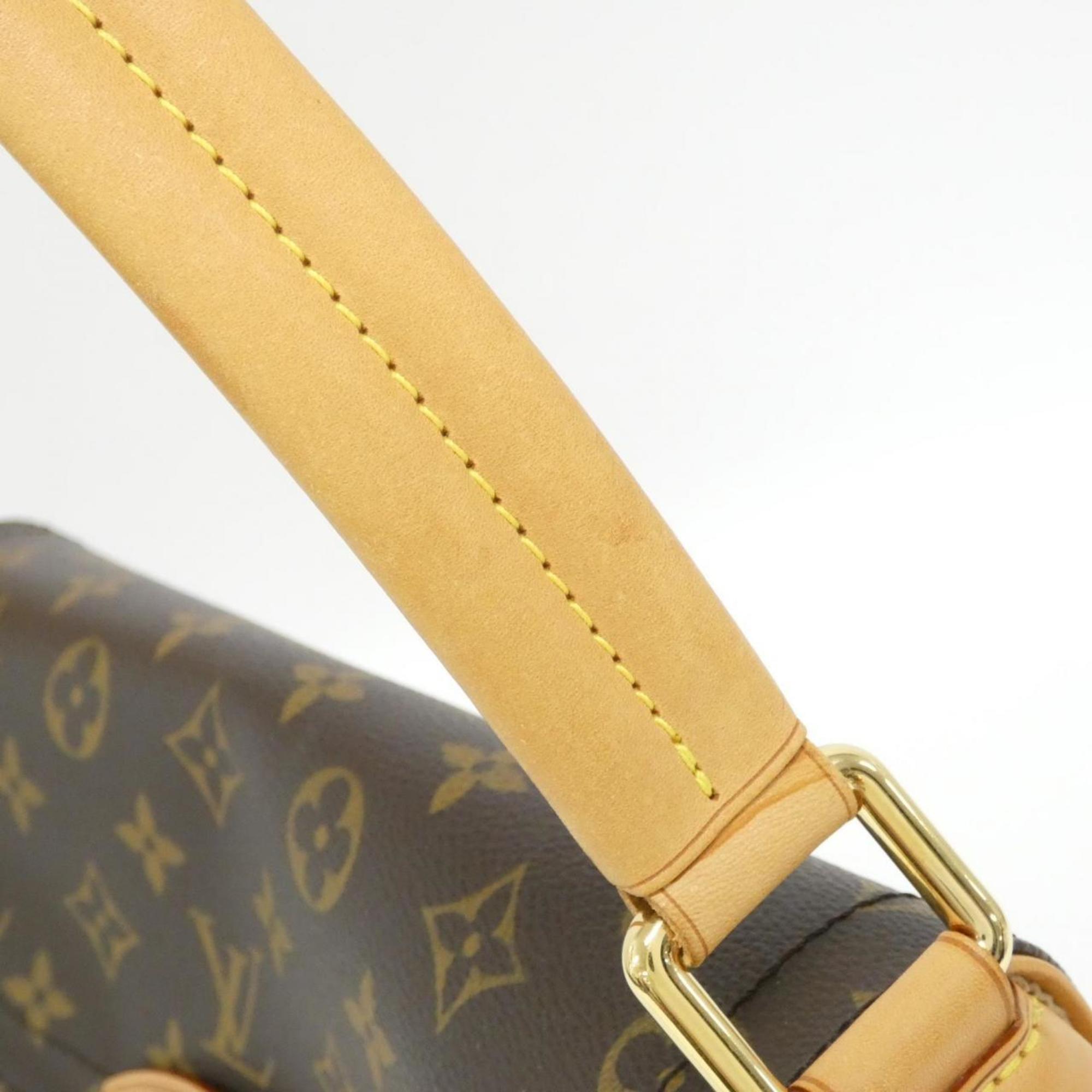 Louis Vuitton Marron Coated Canvas Shoulder Bag