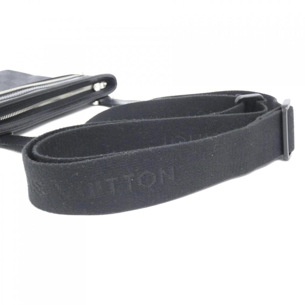 Louis Vuitton Dark Gray Graphite Coated Canvas Shoulder Bag