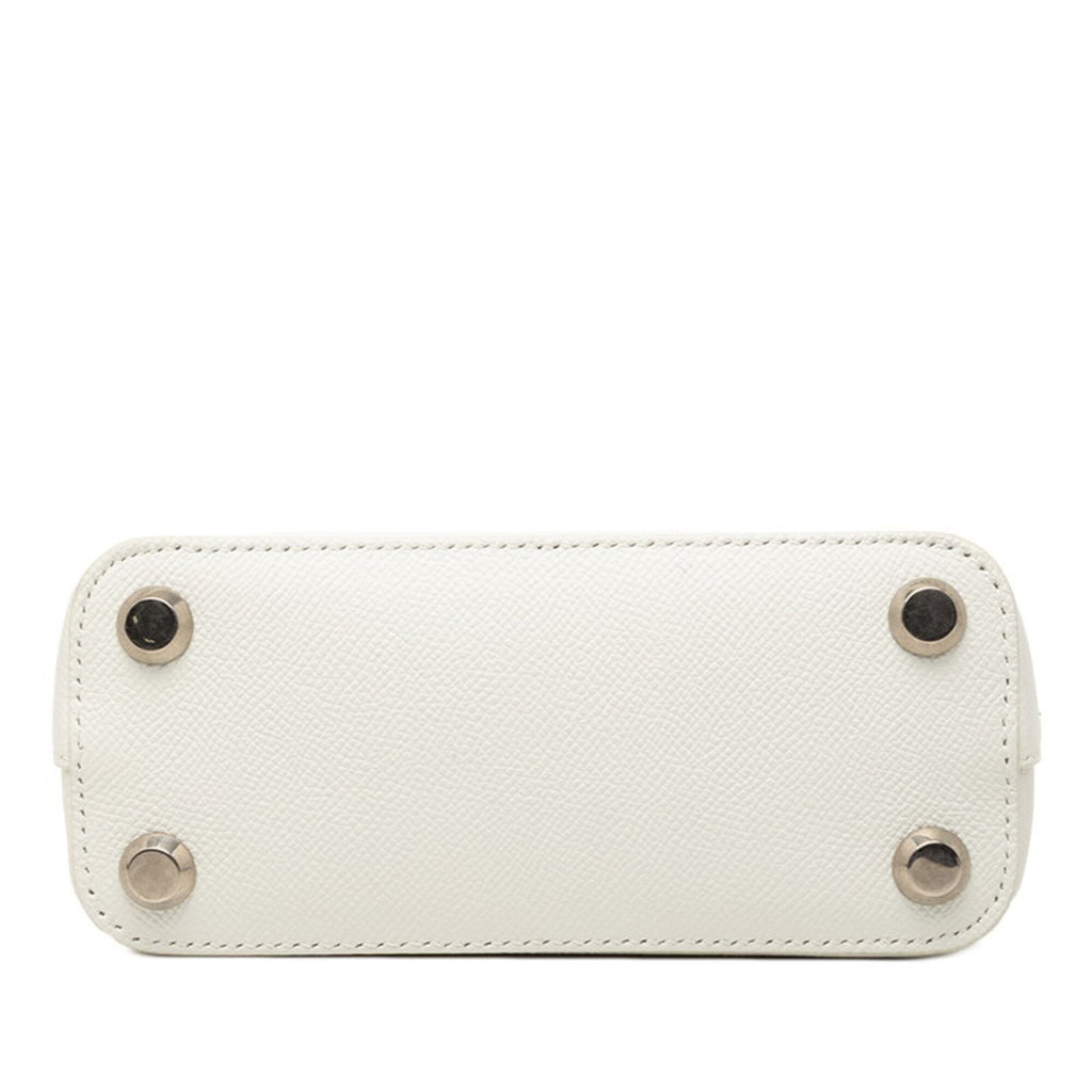 Balenciaga White Leather Handbag Shoulder
