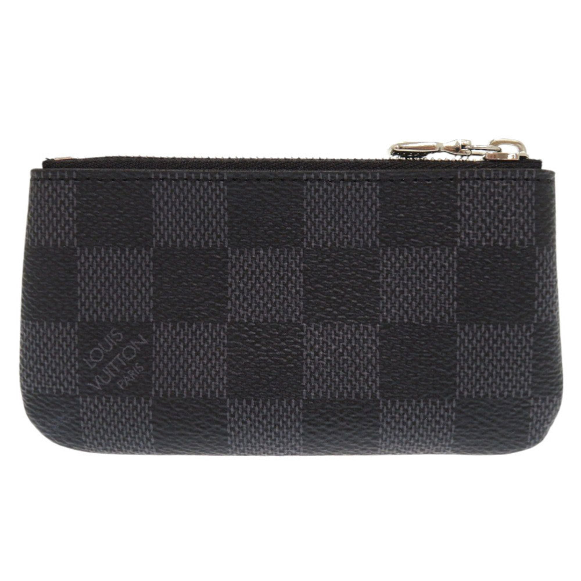 Louis Vuitton Black Damier Graphite Canvas Pochette