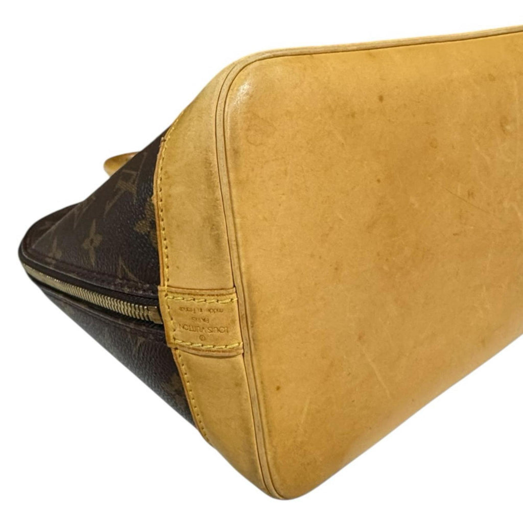 Louis Vuitton Brown Monogram Canvas Handbag