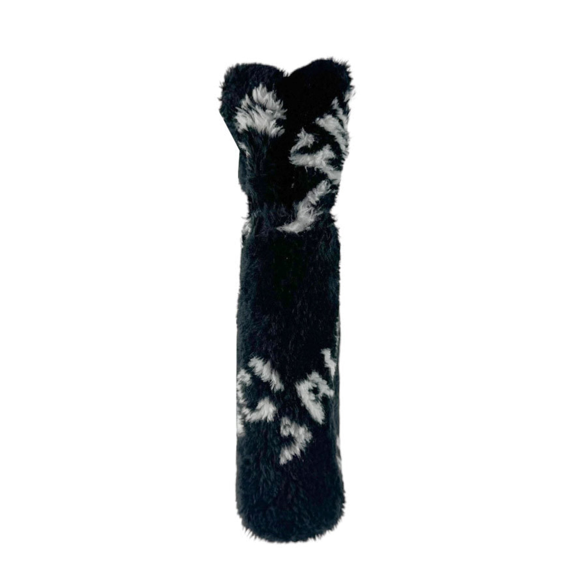 Balenciaga Black Fur Shoulder
