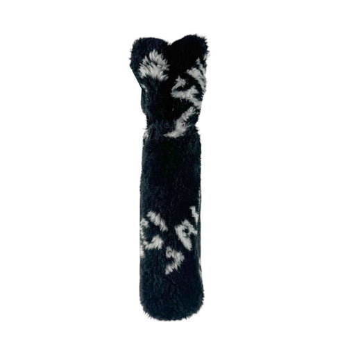 Balenciaga Black Fur Shoulder