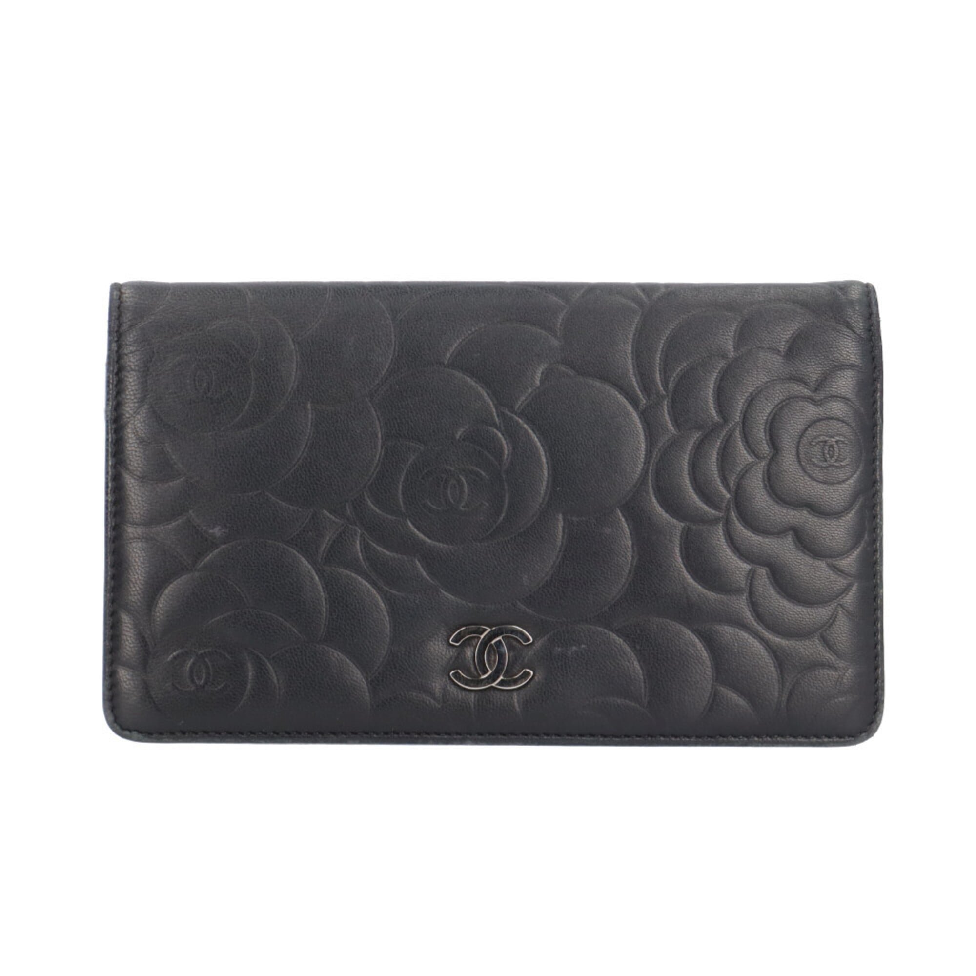 Chanel Black Leather Wallet (Bi-Fold)