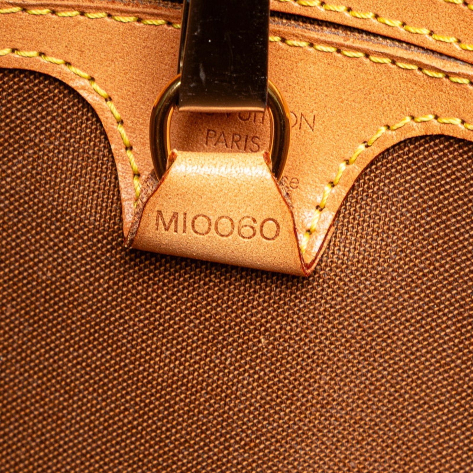Louis Vuitton Monogram Brown Pvc Leather Handbag