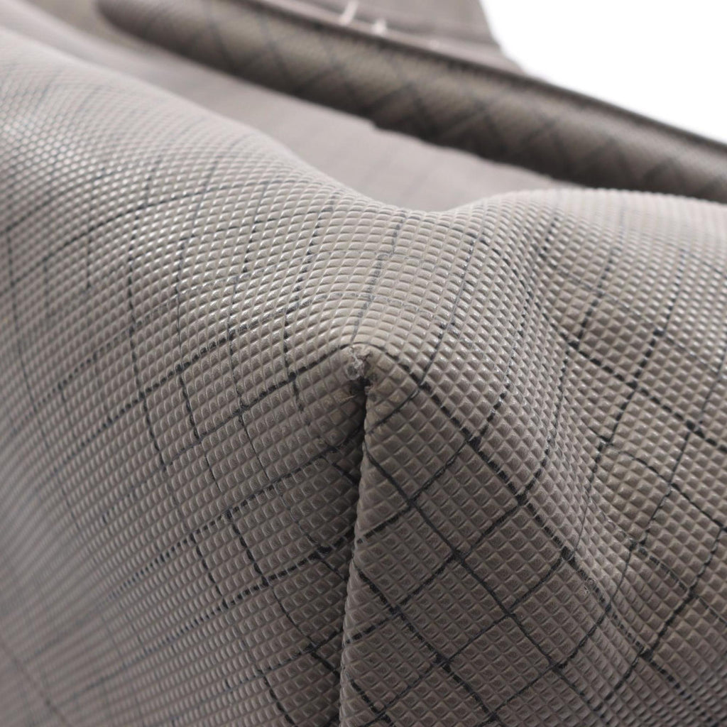 Bottega Veneta Gray Coated Canvas Leather Tote Bag