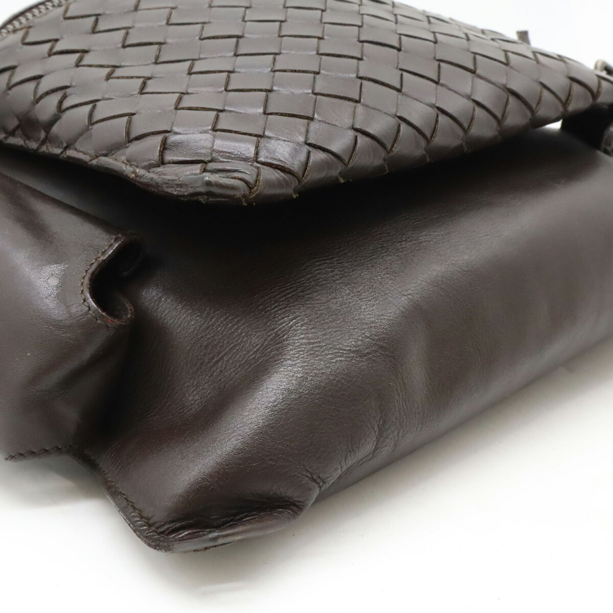 Bottega Veneta Brown Dark Brown Intrecciato Fanny Pack