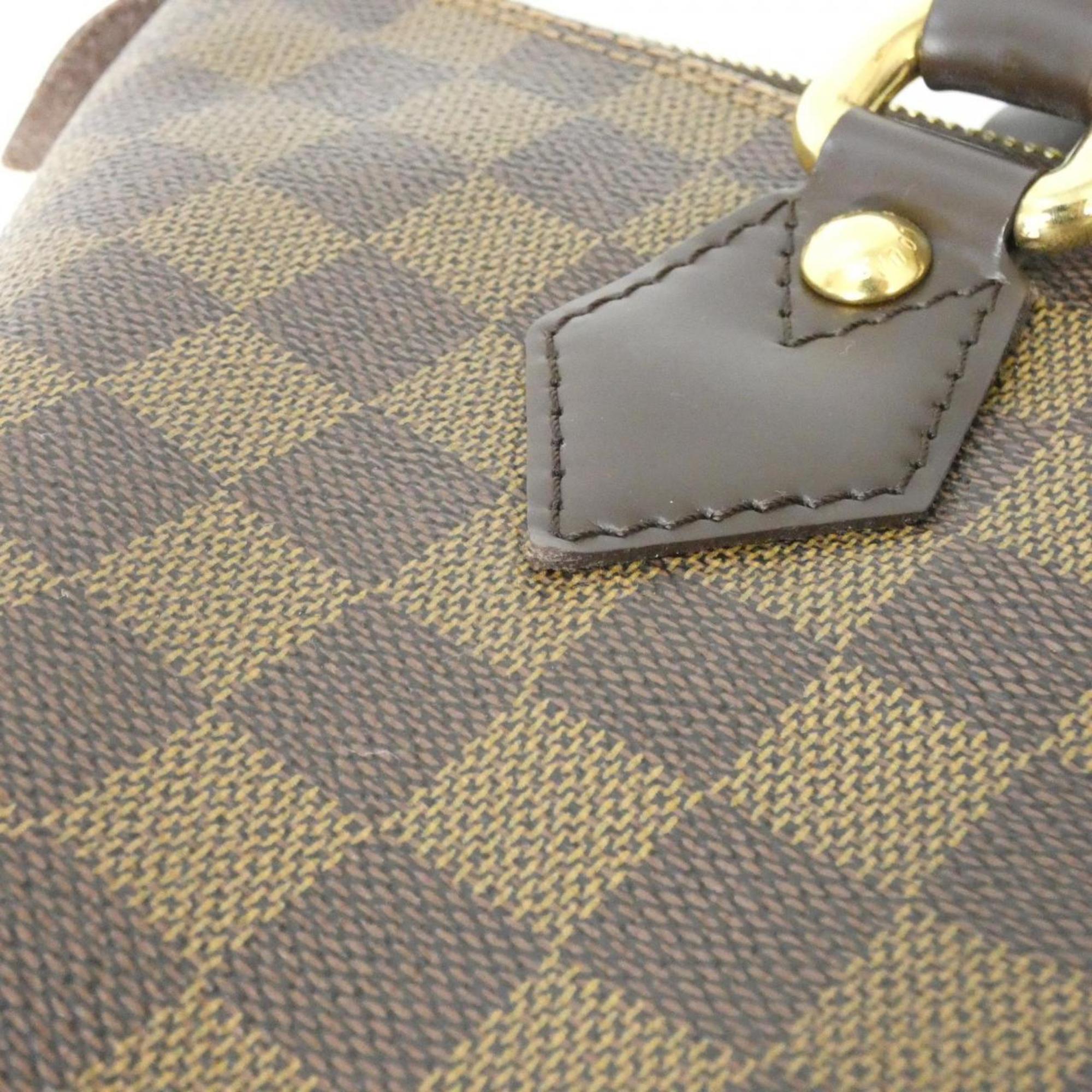 Louis Vuitton Ebene Coated Canvas Handbag