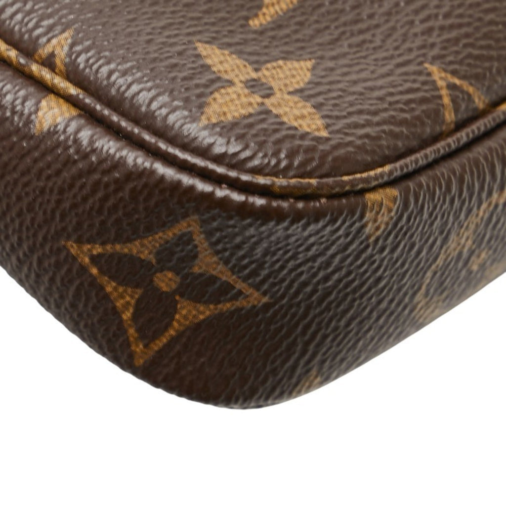 Louis Vuitton Monogram Brown Pvc Leather Pochette