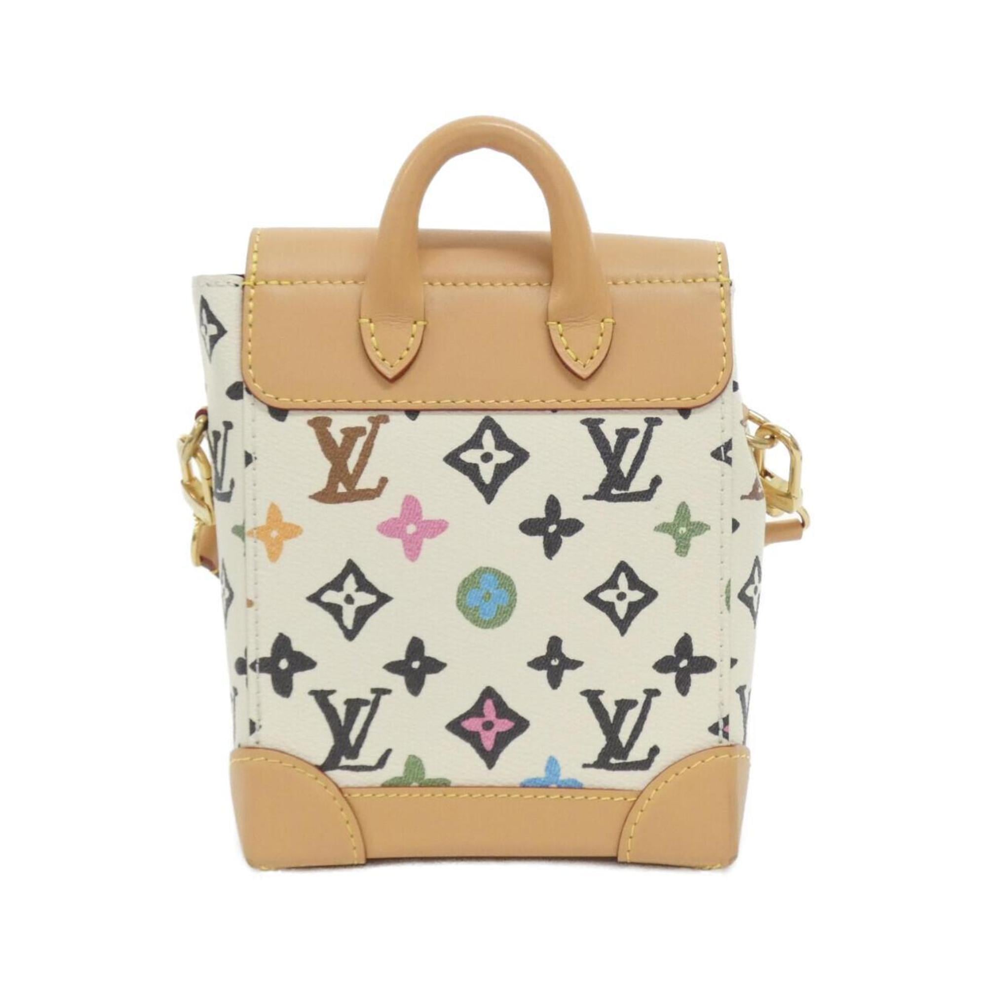 Louis Vuitton Gold Coated Canvas Shoulder Bag