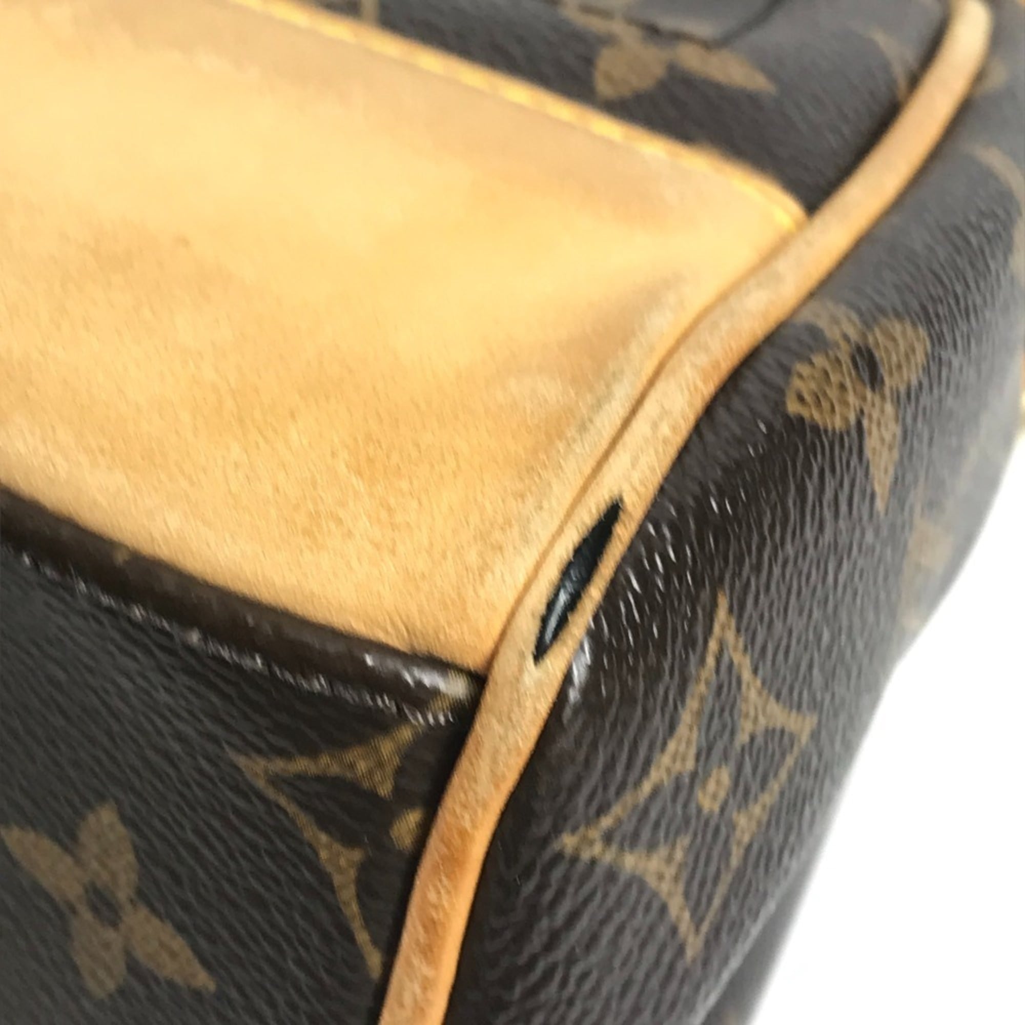 Louis Vuitton Brown Monogram Handbag Shoulder Bag