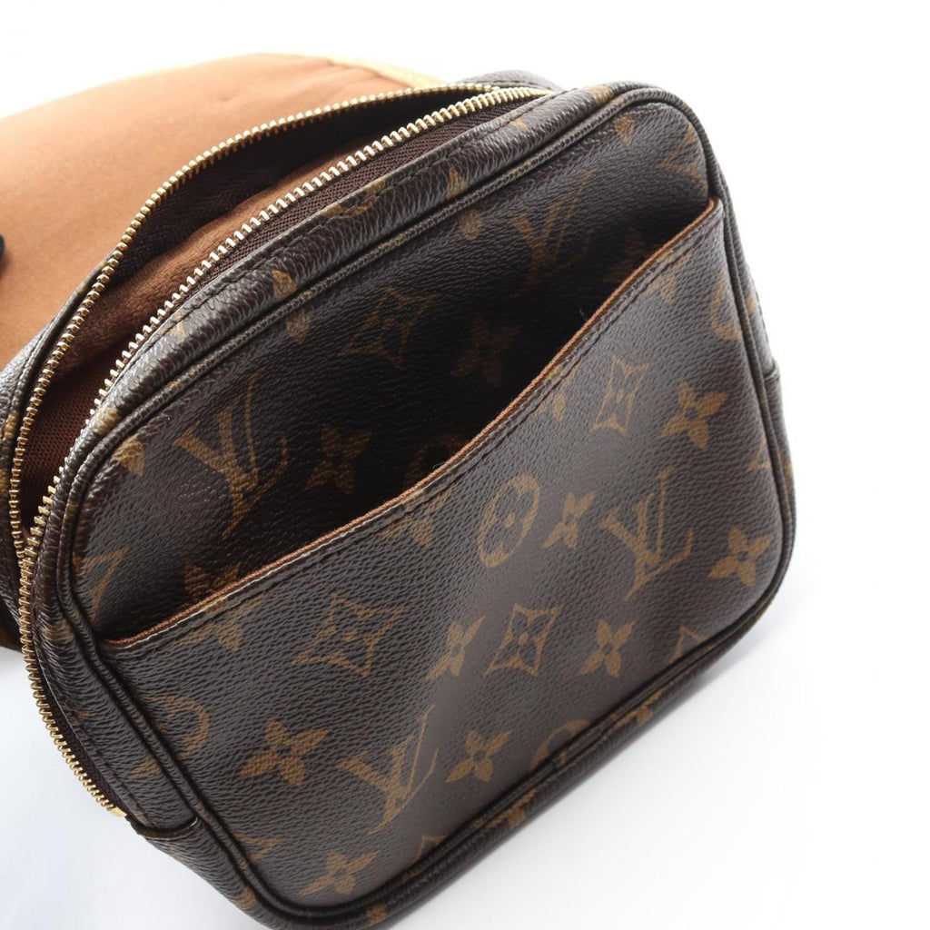 Louis Vuitton Brown Coated Canvas Leather Fanny Pack