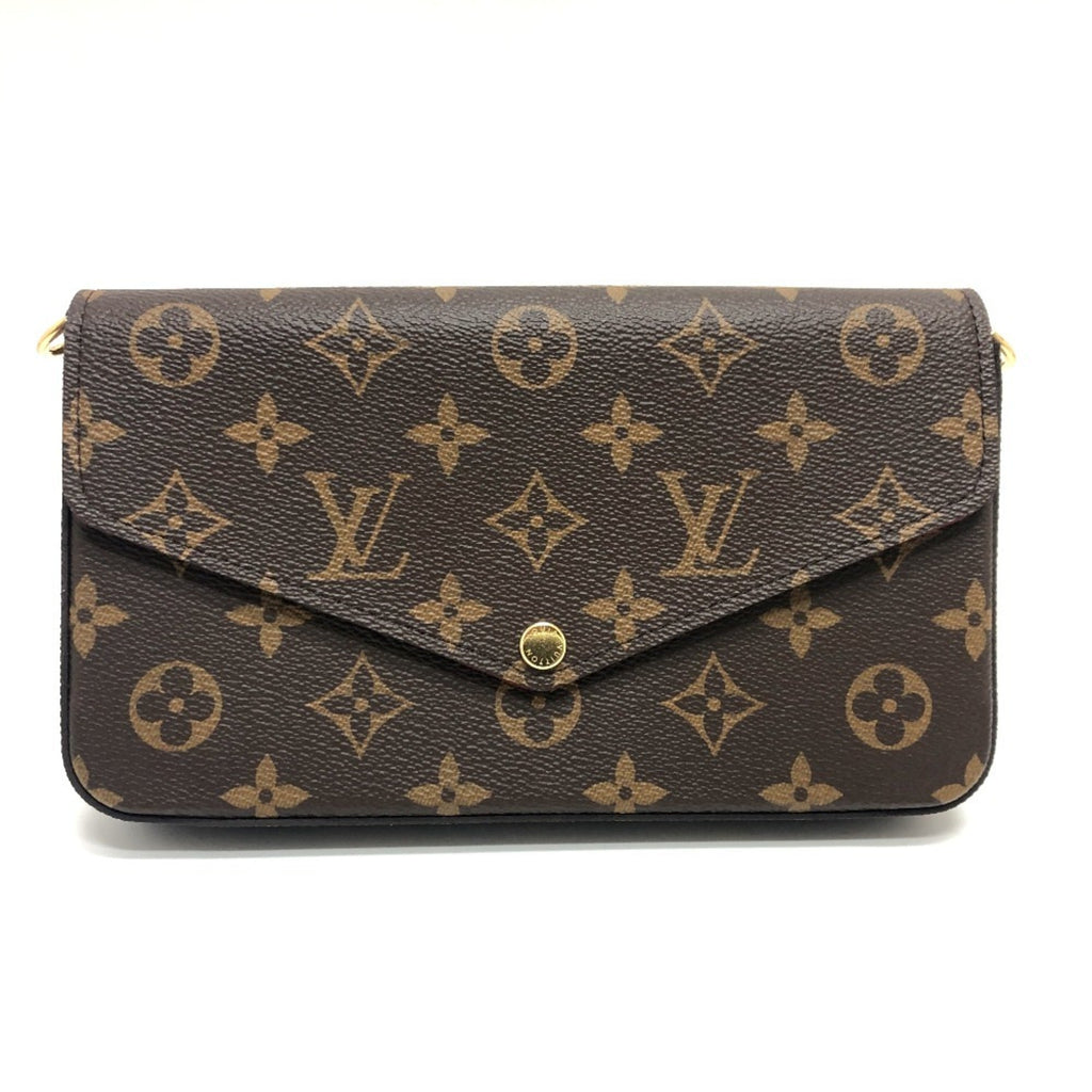 Louis Vuitton Brown Monogram Pochette Pouch Shoulder Bag