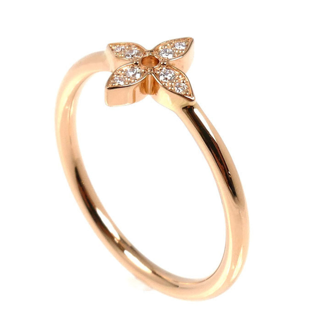 Louis Vuitton Pink Gold (18K) Band Ring