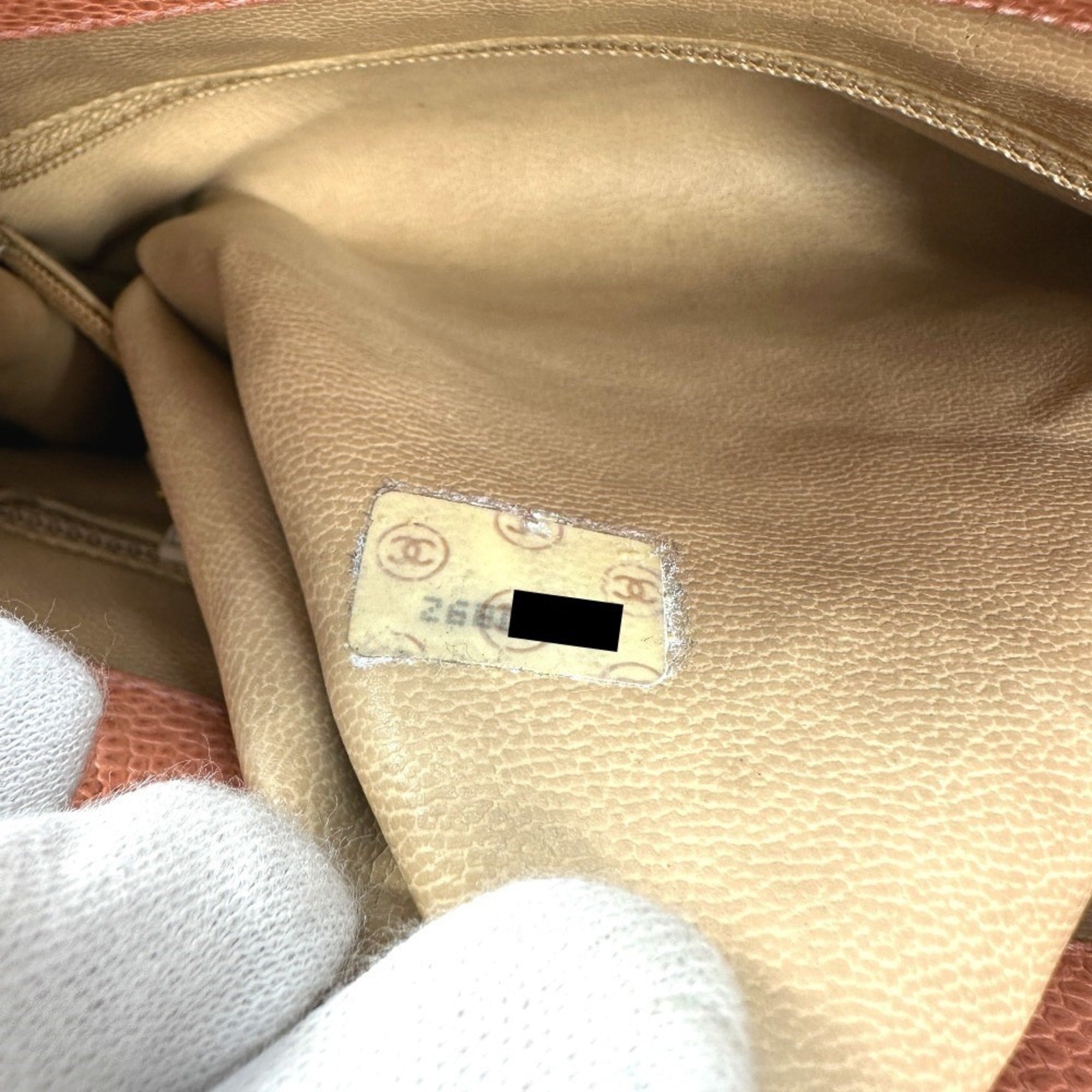 Chanel Pink Grained Calfskin Shoulder Bag Tote Bag