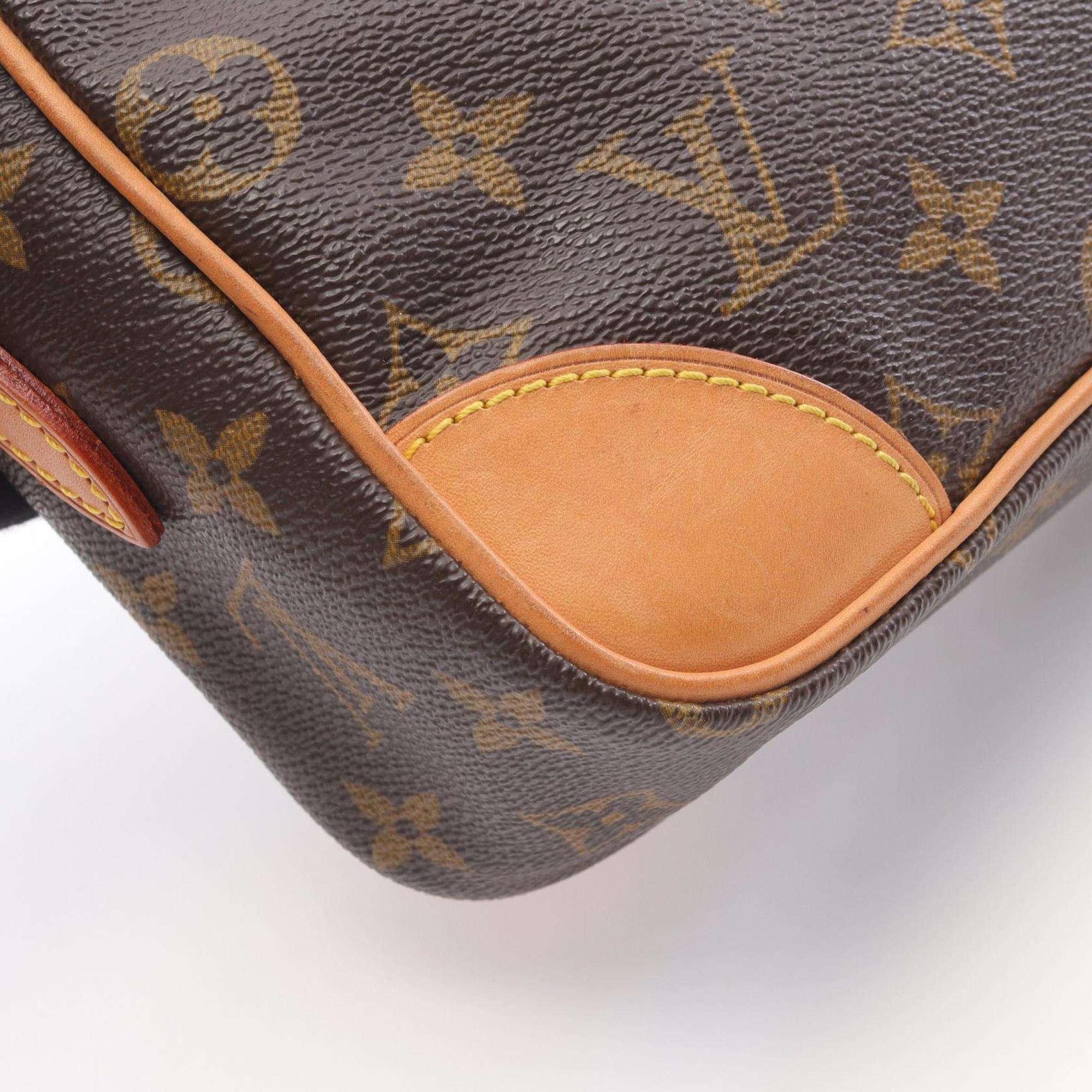 Louis Vuitton Brown Monogram Coated Canvas Shoulder Bag