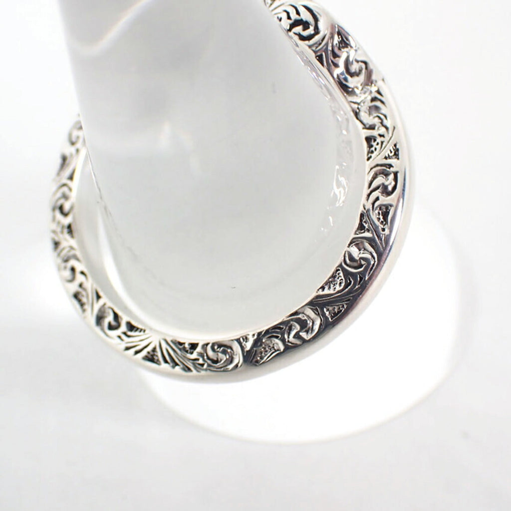 Gucci Sterling Silver 925 Band Ring (Pre-Owned)
