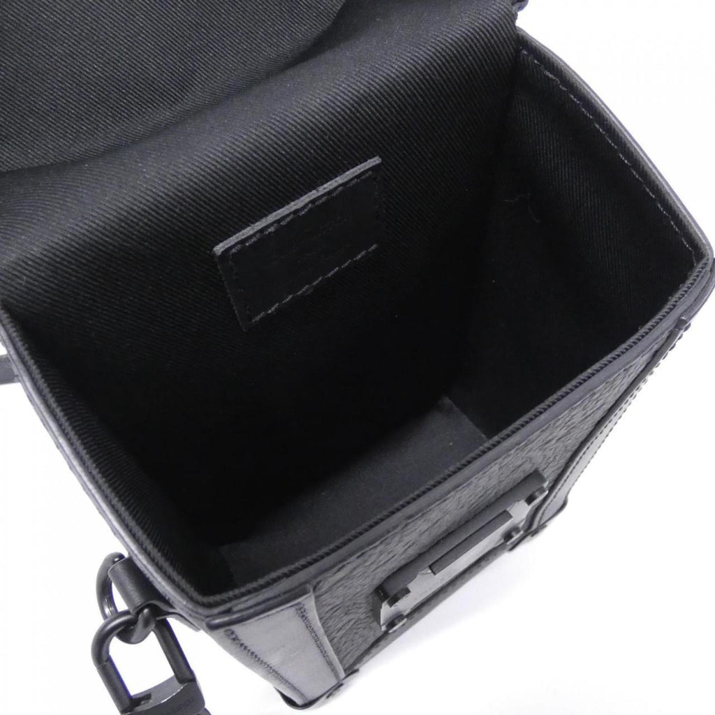 Louis Vuitton Black Leather Shoulder Bag