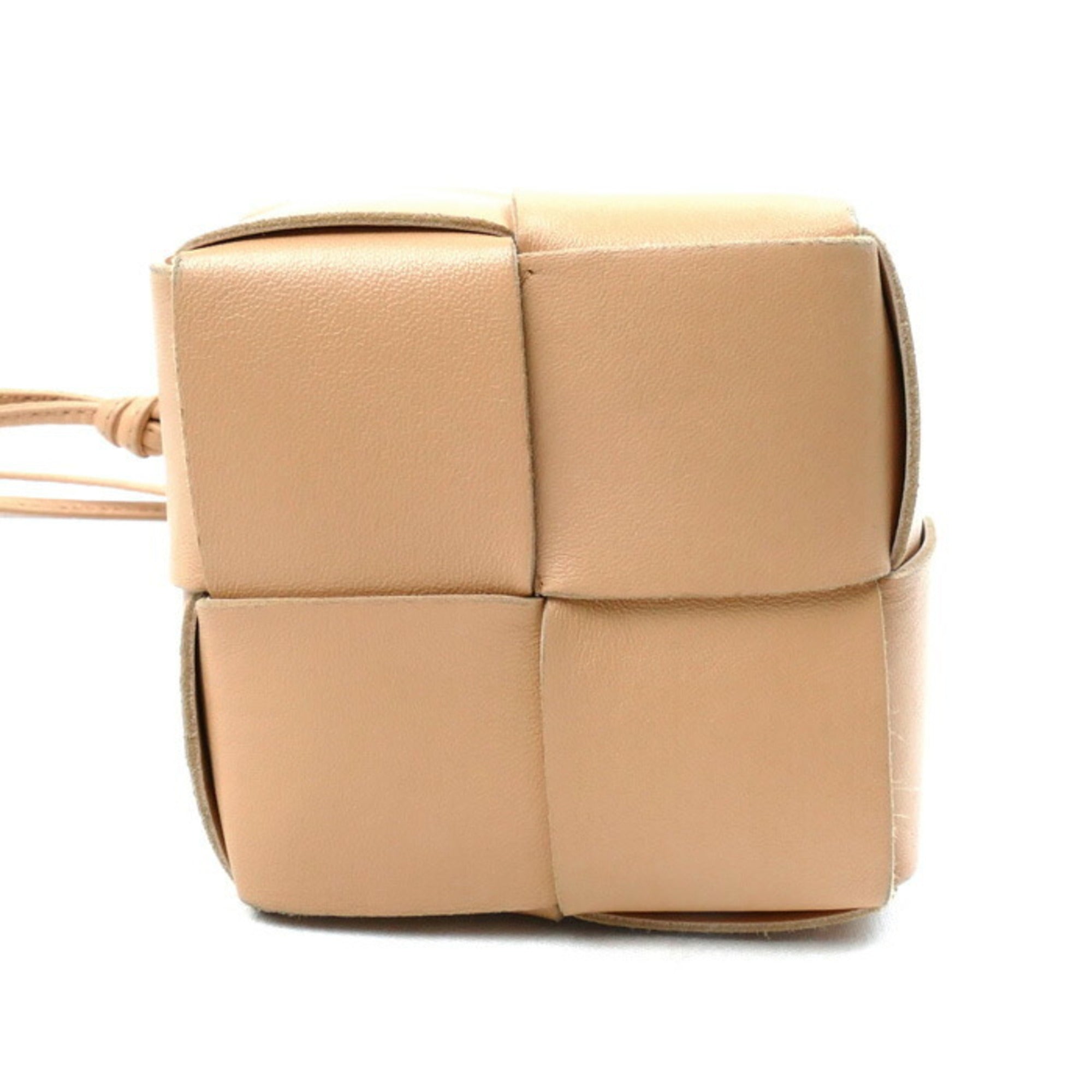 Bottega Veneta Beige Leather Shoulder Bag