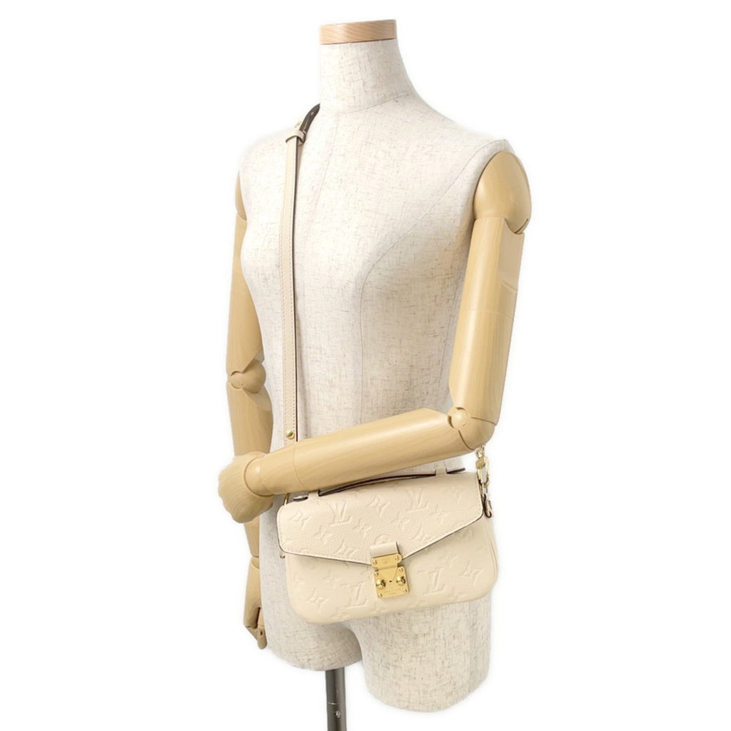 Louis Vuitton Monogram Empreinte Gold Monogram Empreinte Handbag Pochette Shoulder Bag