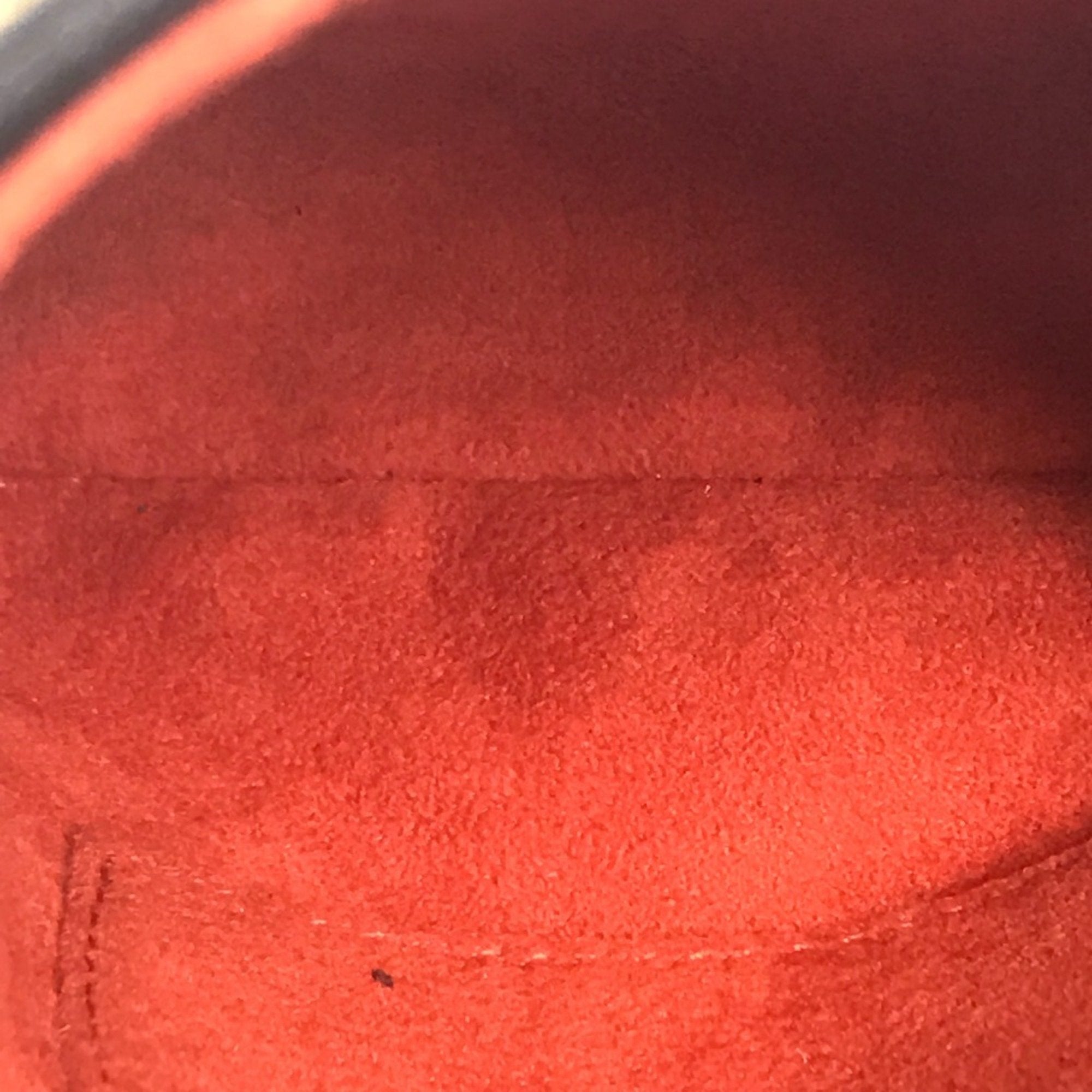 Louis Vuitton Brown Ebene Leather Pochette Shoulder Bag