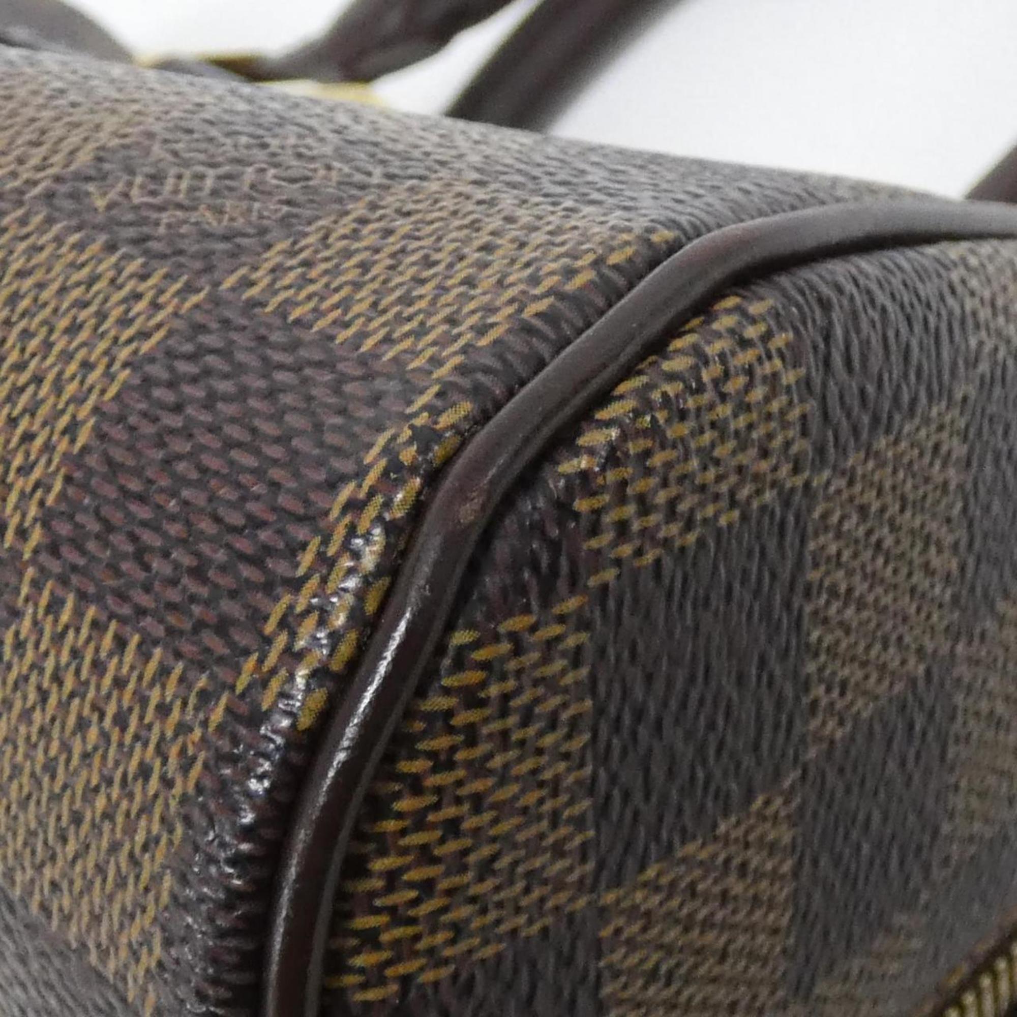 Louis Vuitton Ebene Coated Canvas Handbag