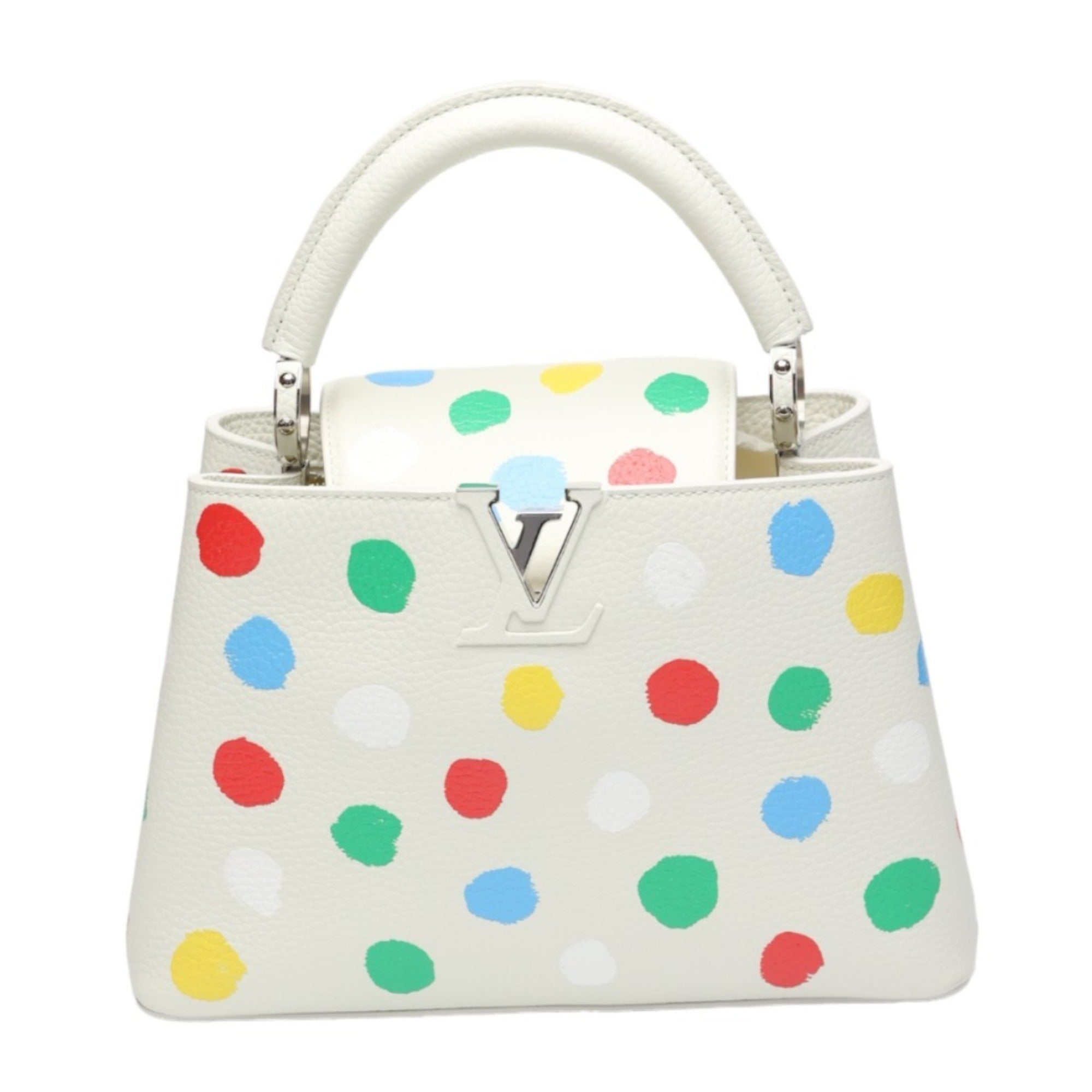 Louis Vuitton White Handbag Shoulder Bag