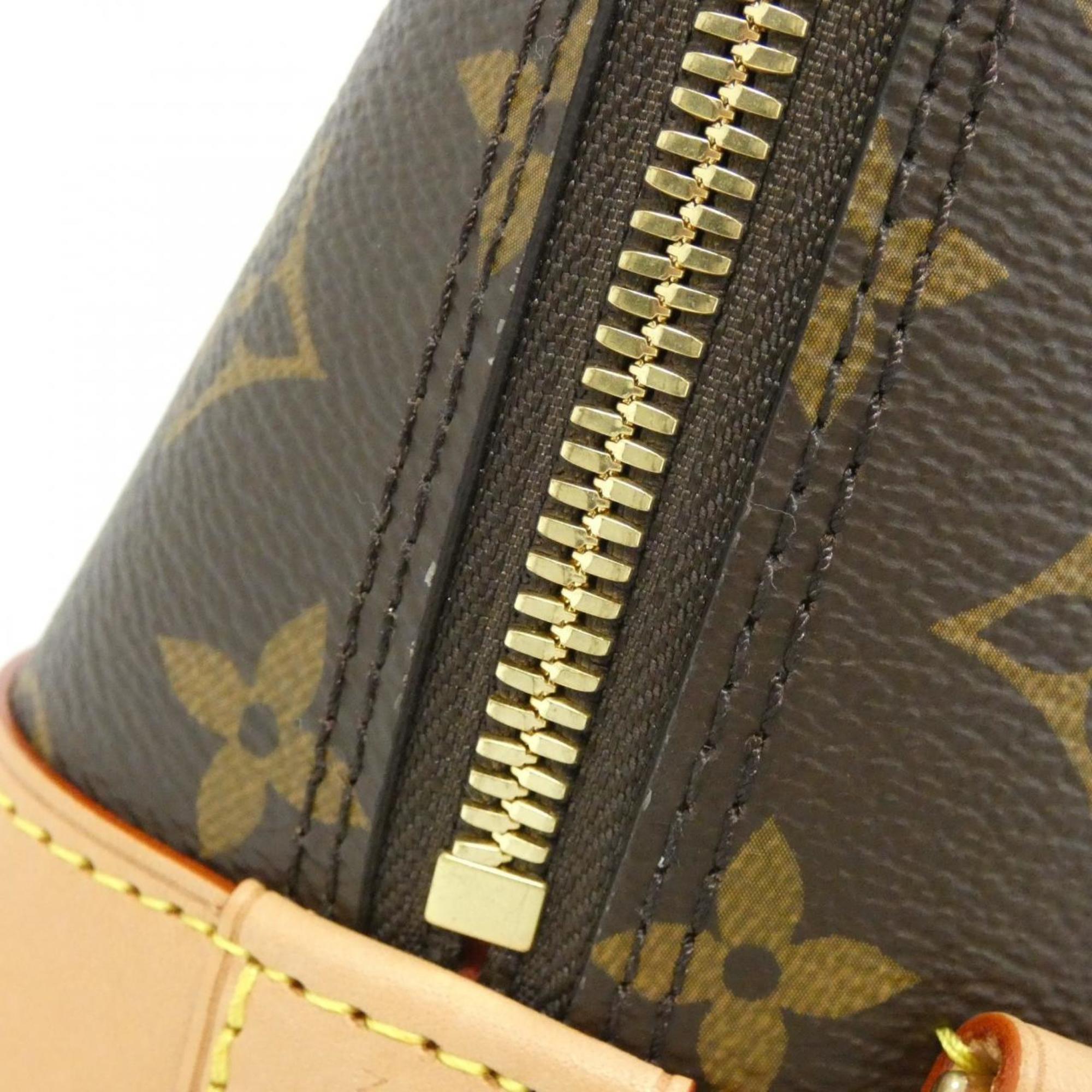 Louis Vuitton Marron Coated Canvas Backpack