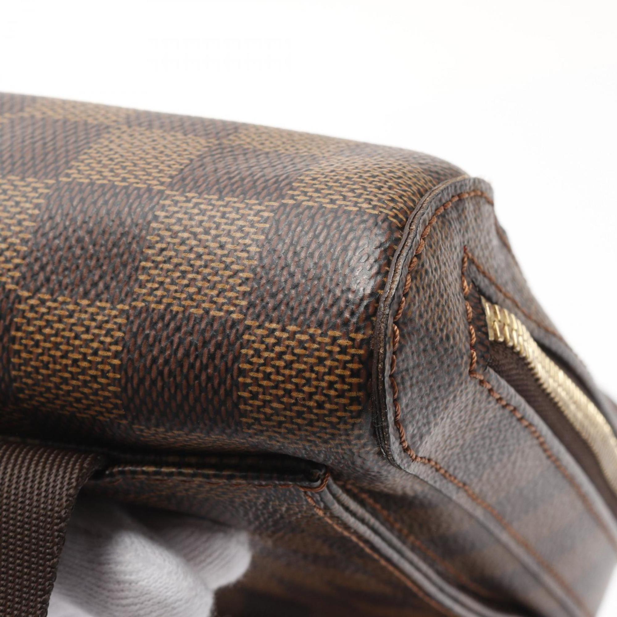 Louis Vuitton Brown Ebene Coated Canvas Pvc Damier Canvas Fanny Pack