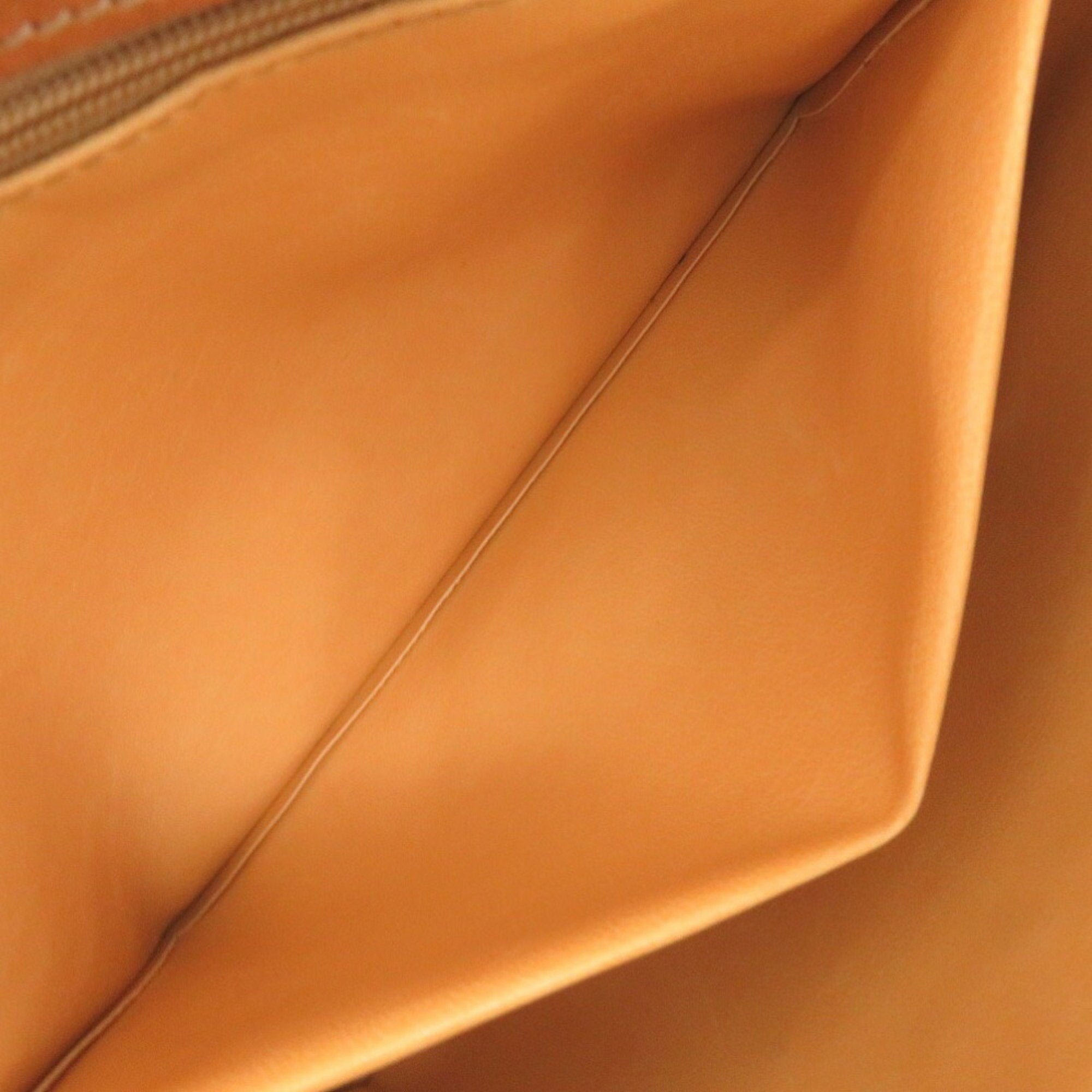 Celine Beige Pvc Leather Shoulder Bag
