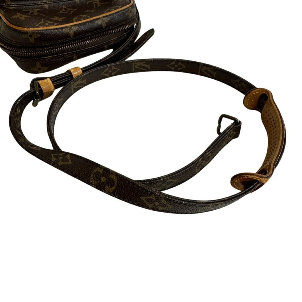 Louis Vuitton Monogram Brown Leather Shoulder Bag