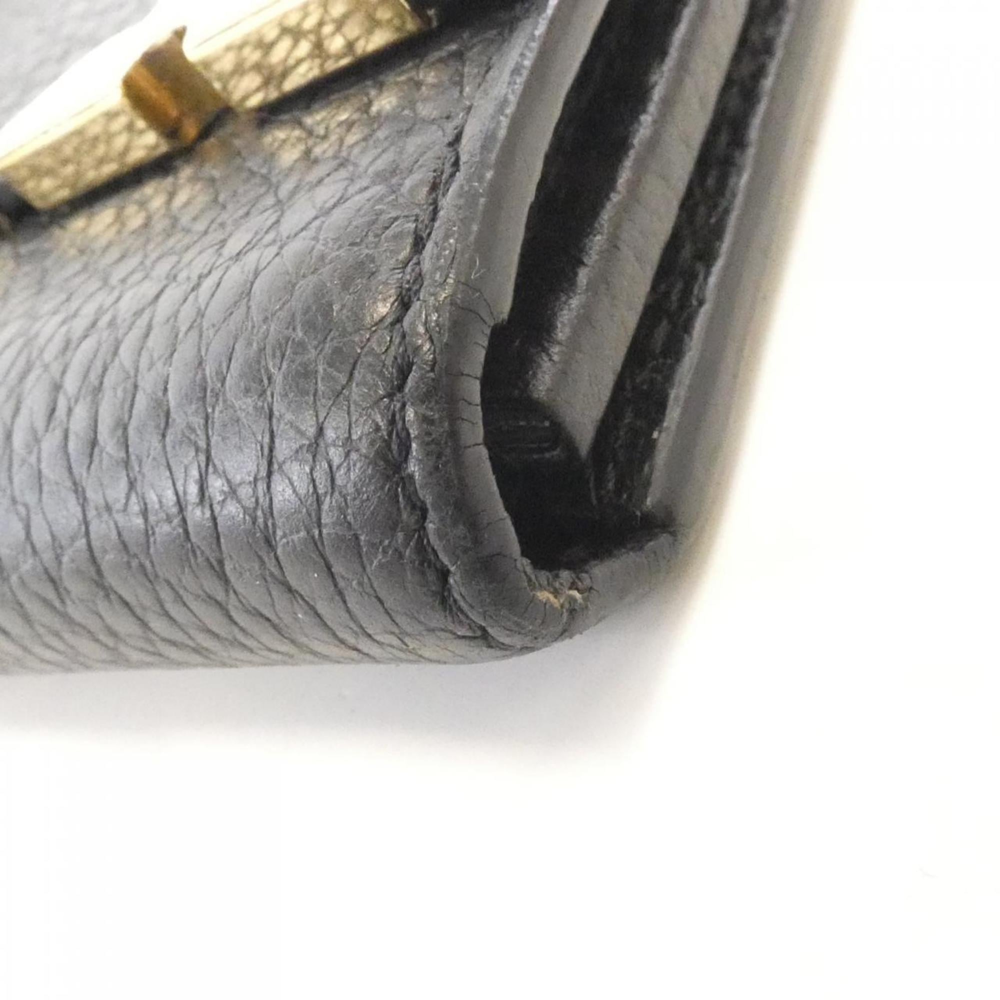 Louis Vuitton Black Long Wallet