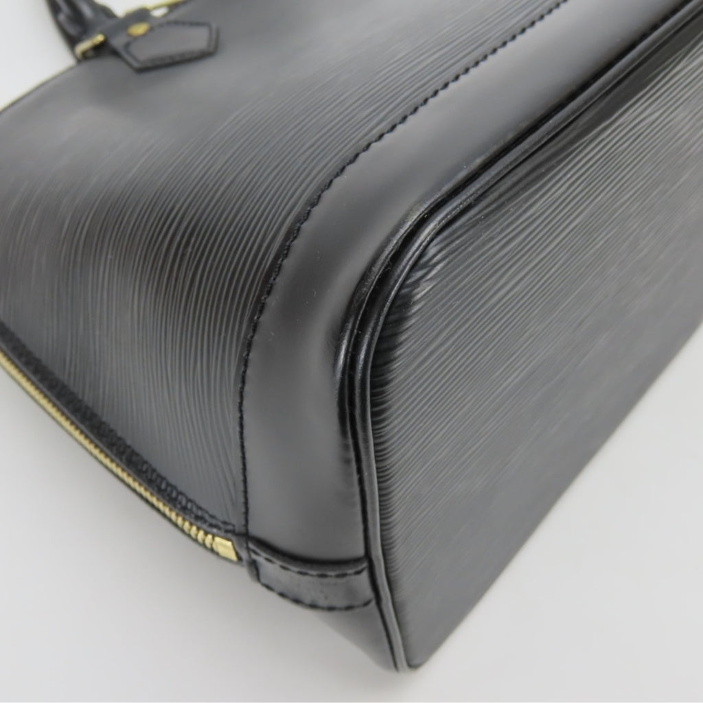 Louis Vuitton Epi Black Noir Epi Leather Handbag