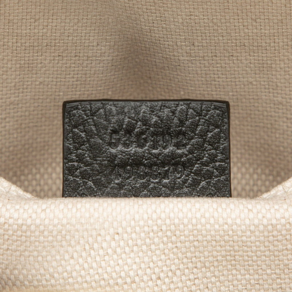 Gucci Black Leather Backpack (Pre-Owned)