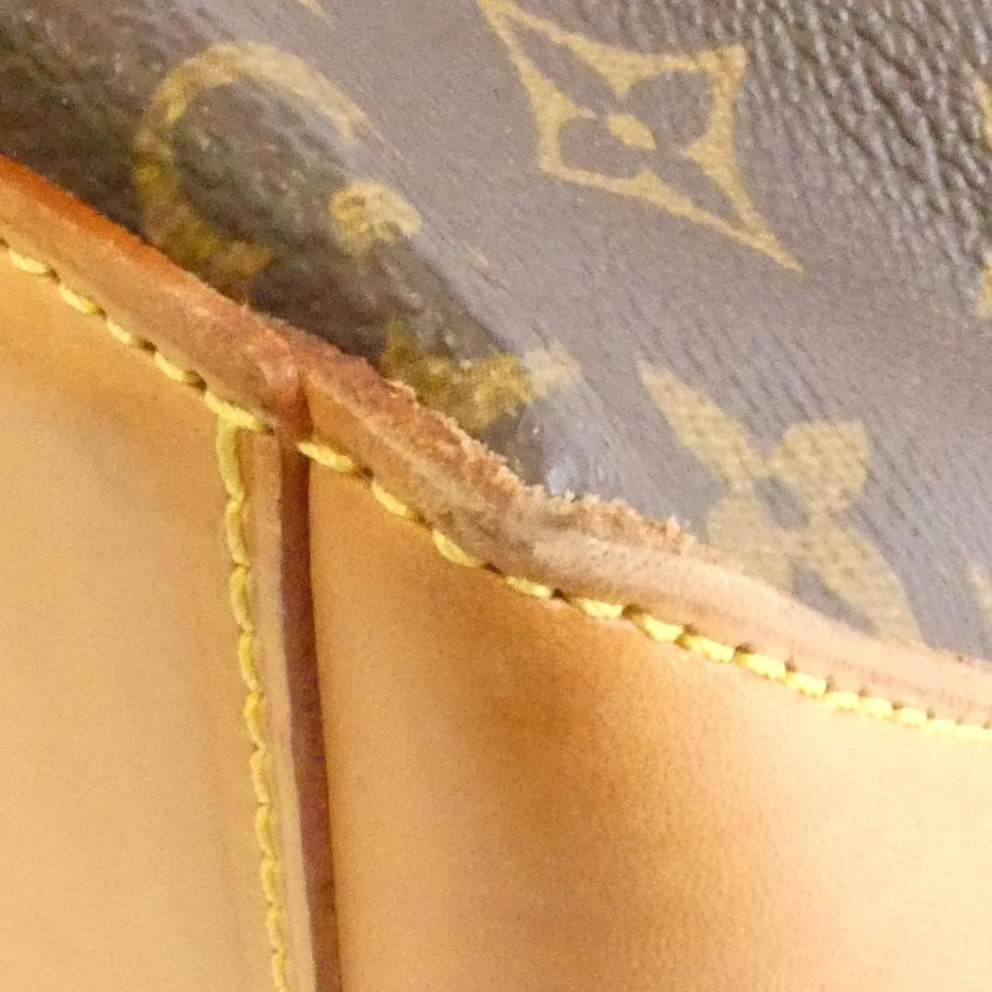 Louis Vuitton Monogram Marron Coated Canvas Handbag