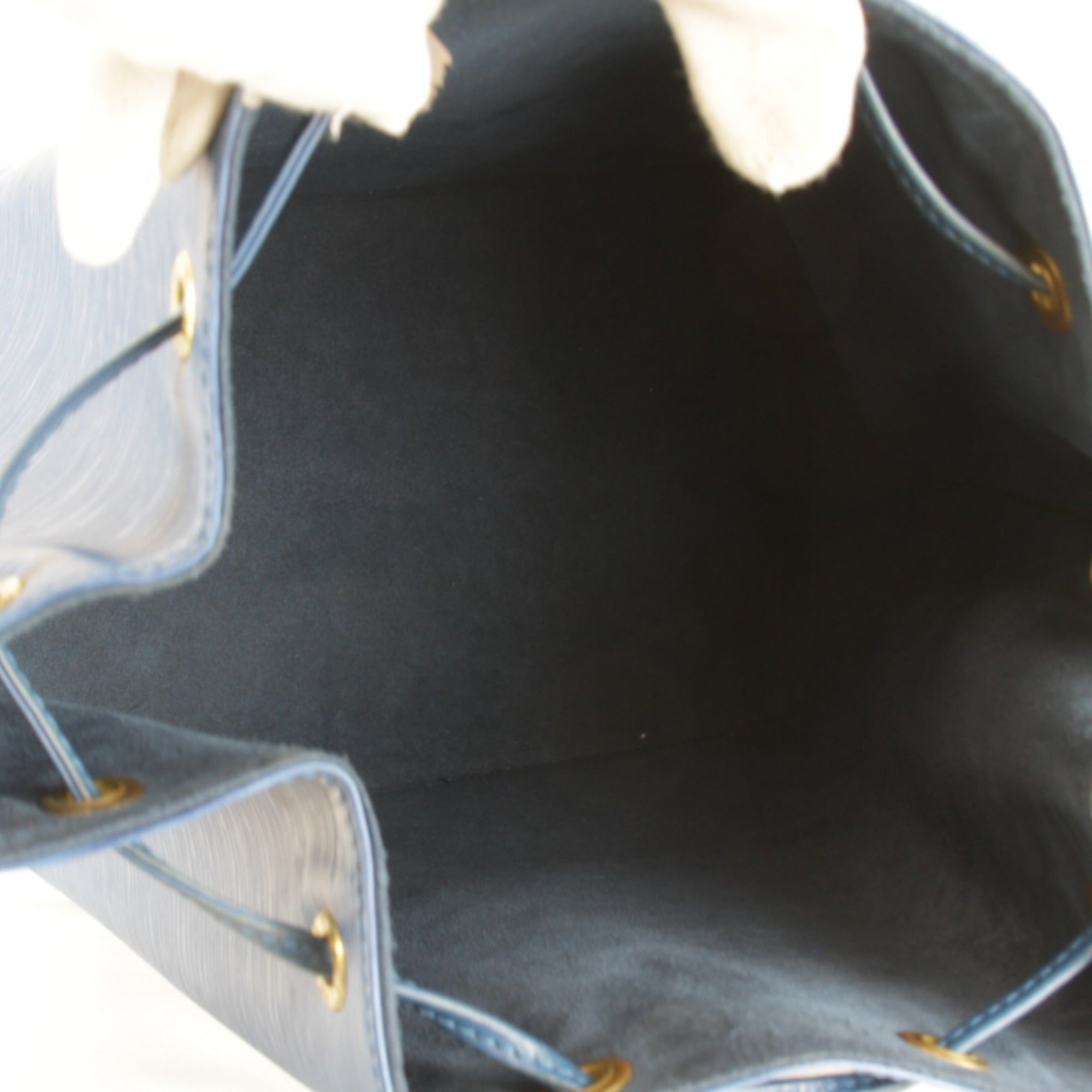 Louis Vuitton Blue Epi Leather Shoulder Bag