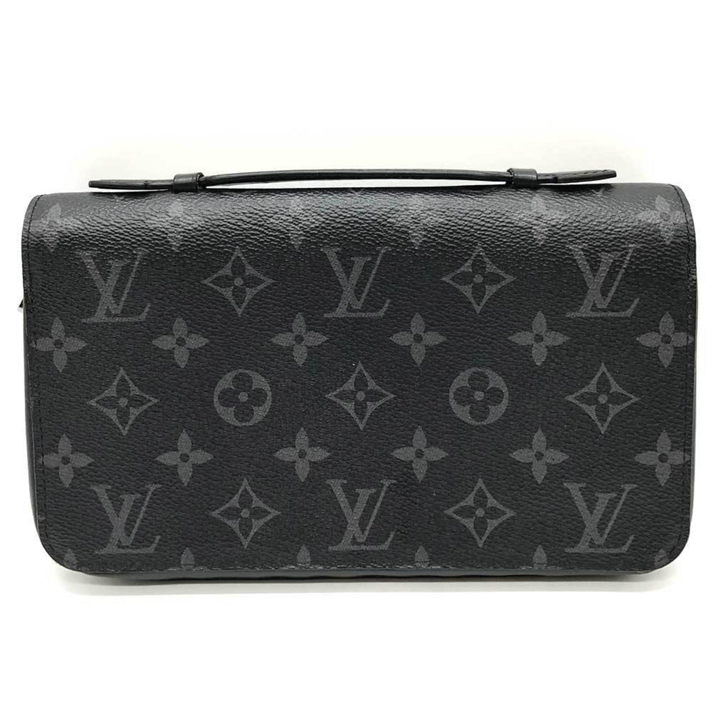 Louis Vuitton Monogram Eclipse Black Monogram Eclipse Long Wallet