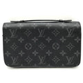 Louis Vuitton Monogram Eclipse Black Monogram Eclipse Long Wallet