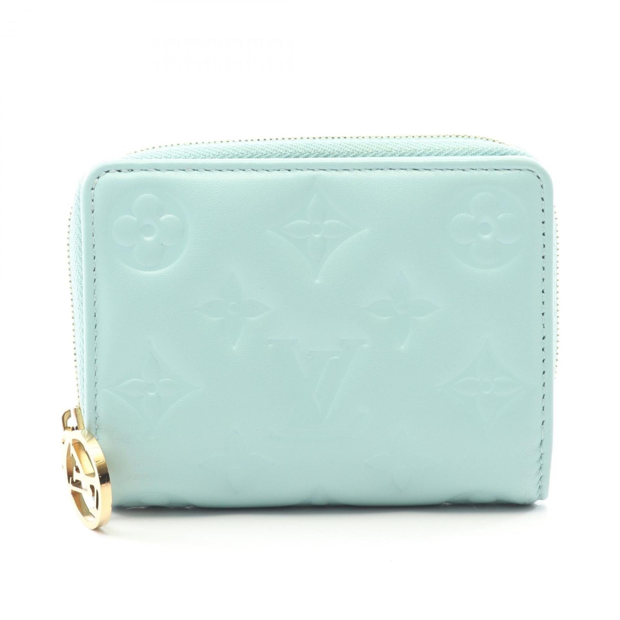 Louis Vuitton Blue Leather Wallet