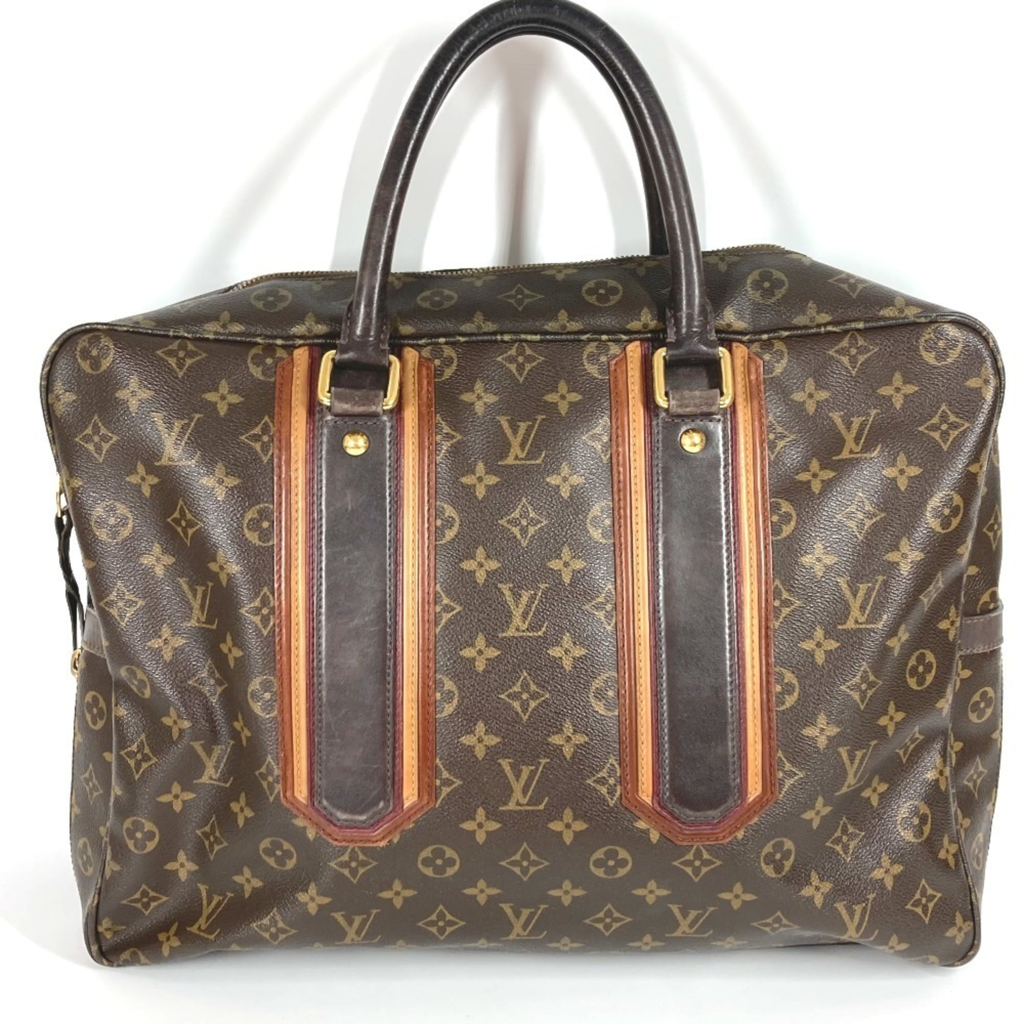 Louis Vuitton Brown Lv Charcoal Monogram Monogram Boston Bag Handbag