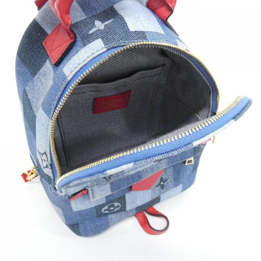 Louis Vuitton Rouge Denim Backpack