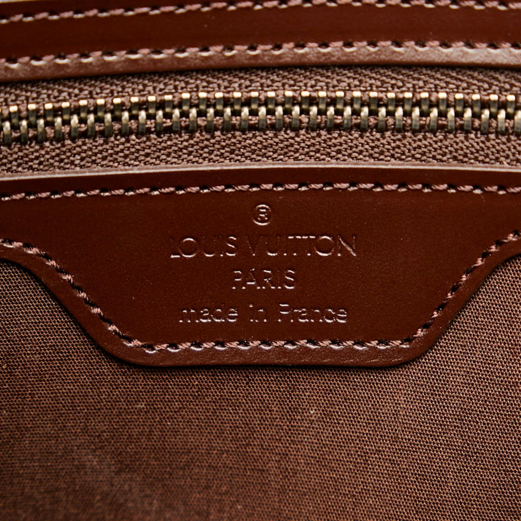 Louis Vuitton Epi Saint-Tropez Handbag Shoulder Bag M5246D Mocha Br Leather Women's LOUIS VUITTON