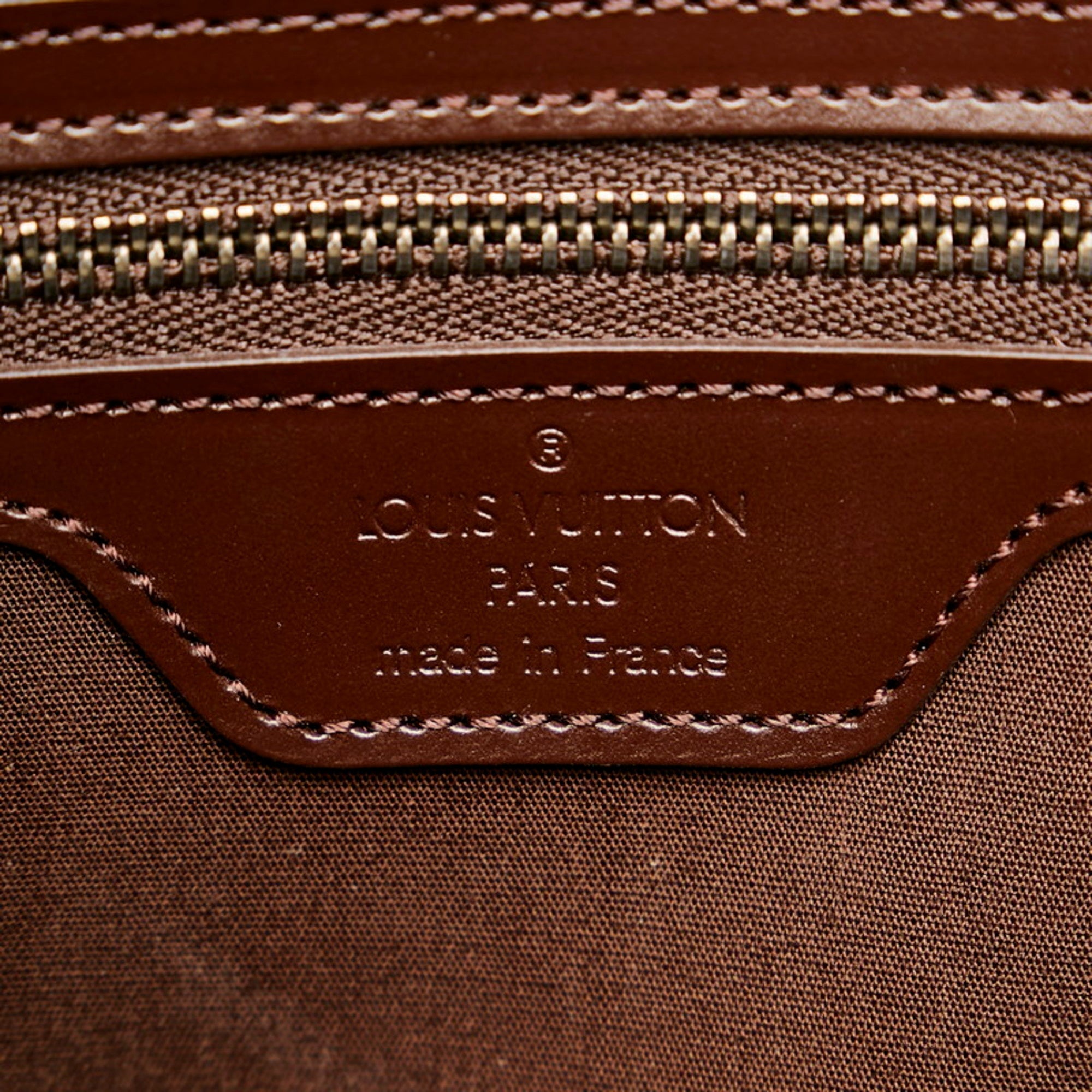 Louis Vuitton Epi Saint-Tropez Handbag Shoulder Bag M5246D Mocha Br Leather Women's LOUIS VUITTON