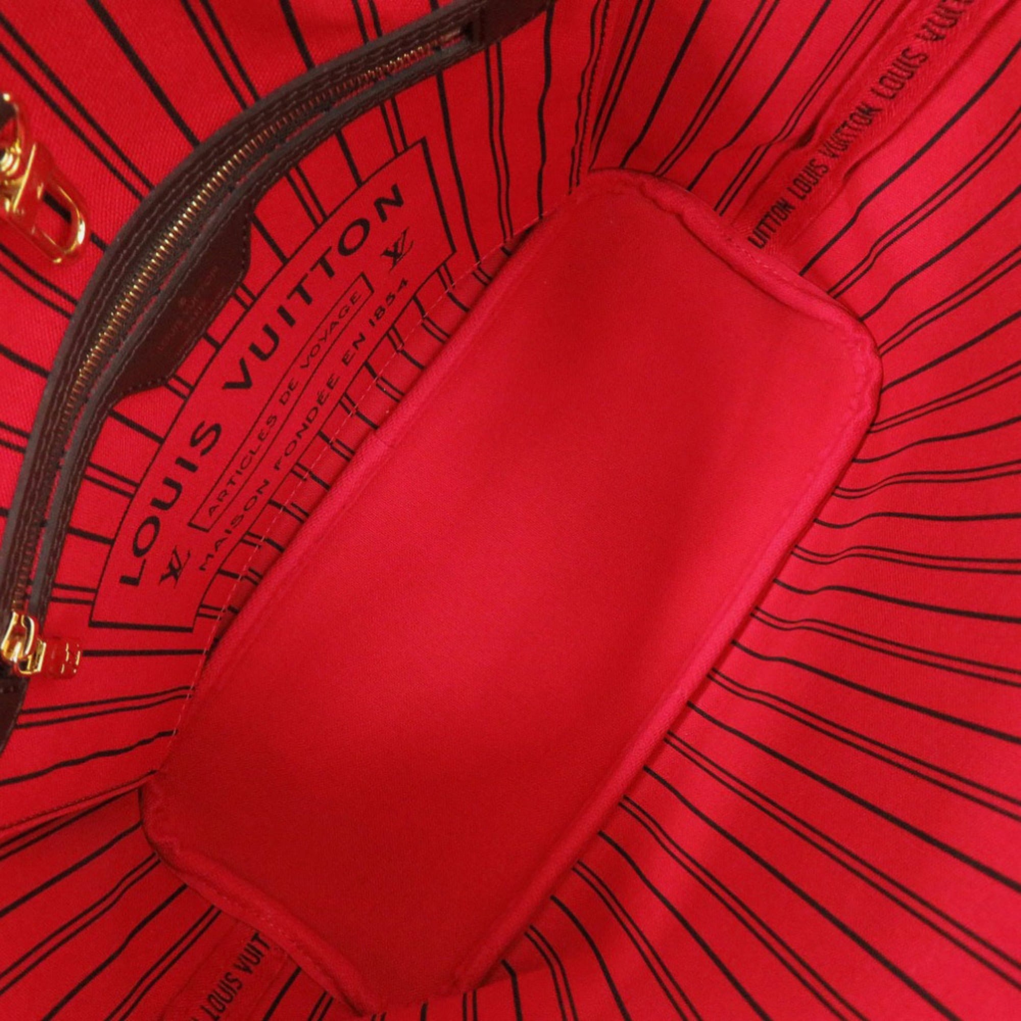 Louis Vuitton Brown Cerise Damier Canvas Tote Bag