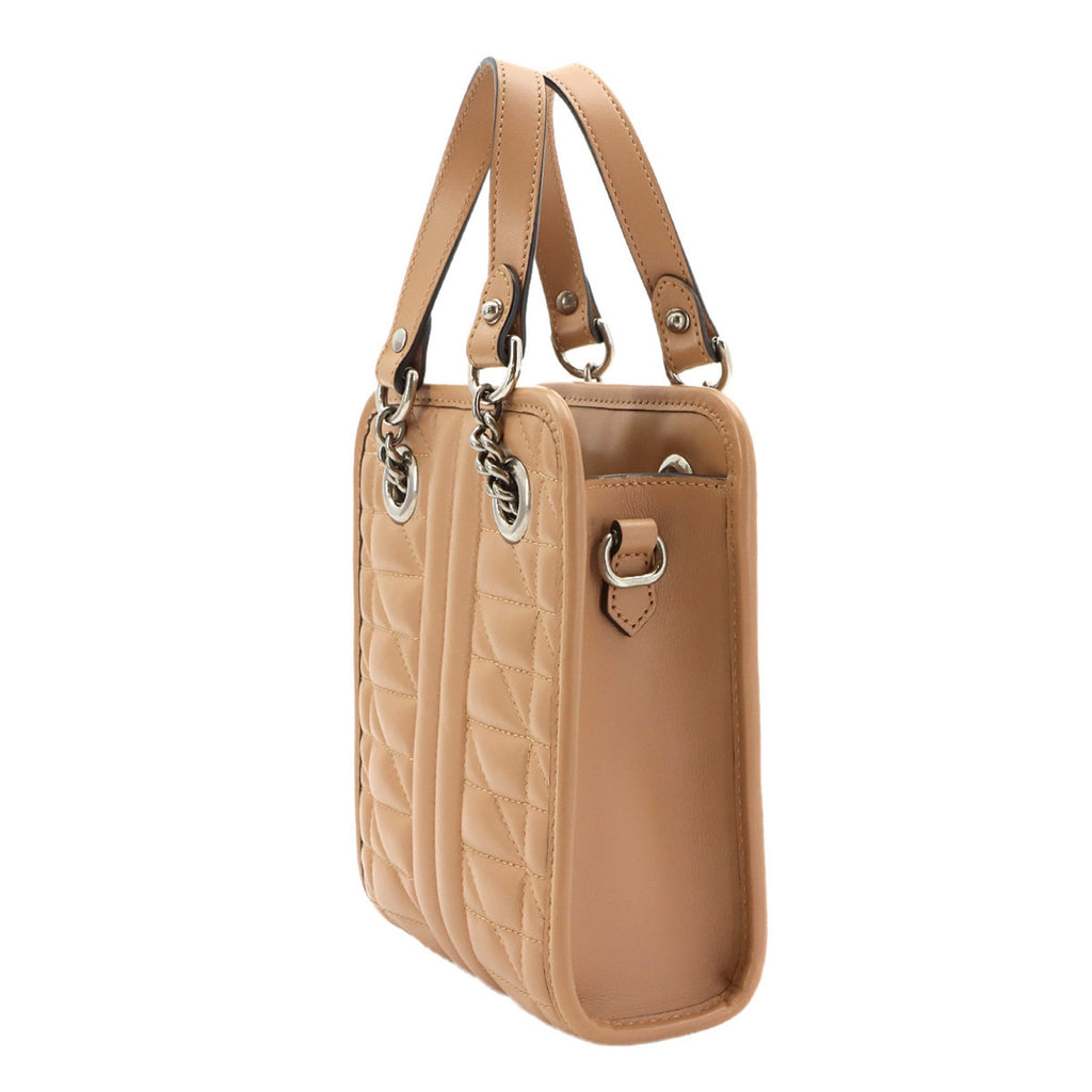 Gucci Beige Leather Handbag (Pre-Owned)